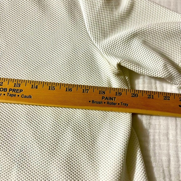 Anne Klein Elegant White Top - Large - Picture 5 of 7